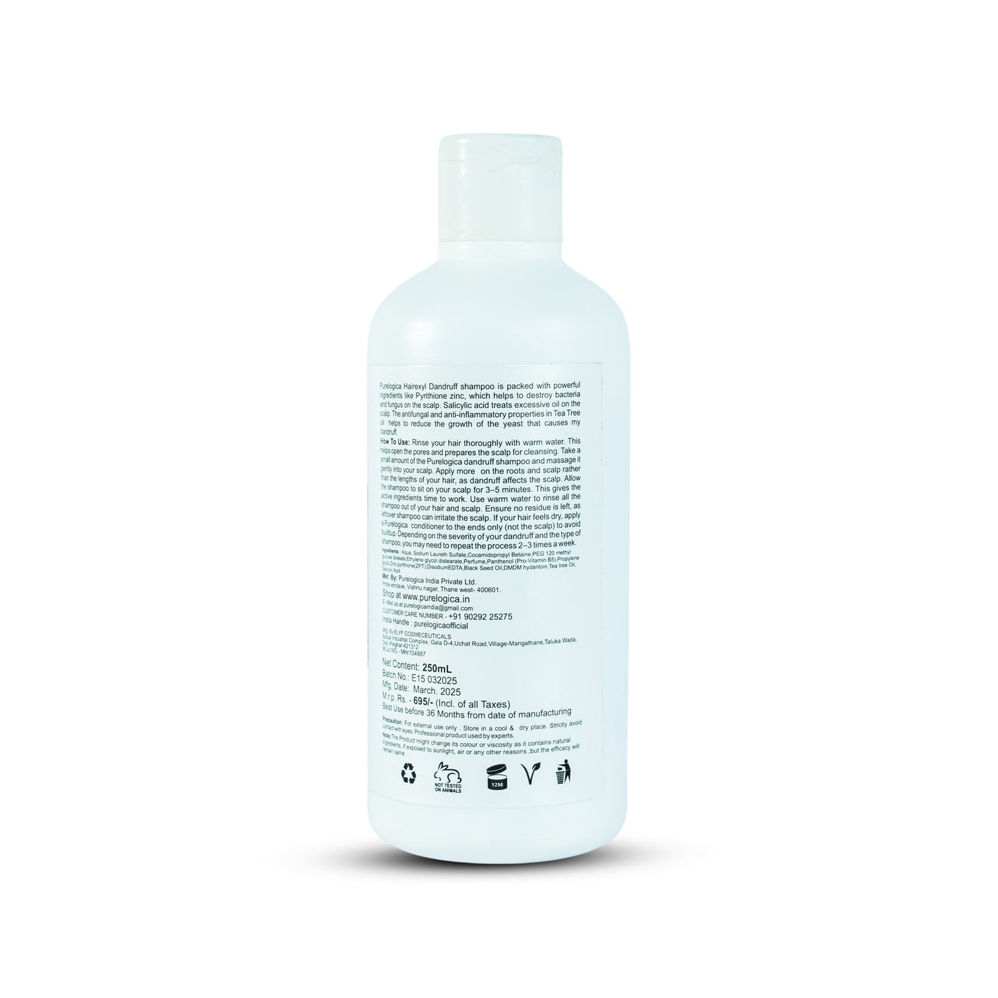 HairExyl - AntiDandruff Shampoo