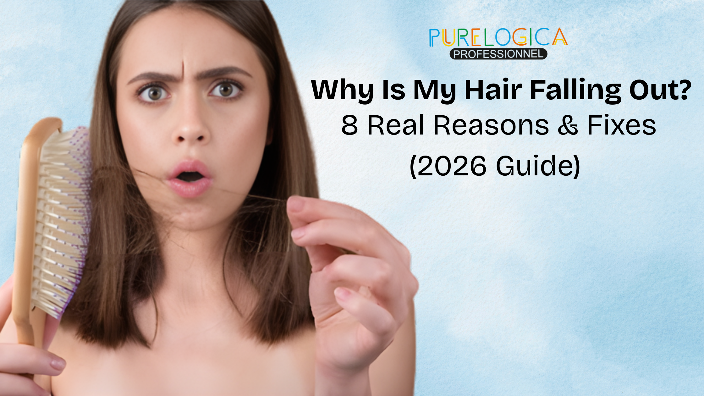 Why Is My Hair Falling Out?  8 Real Reasons & Fixes (2026 Guide)