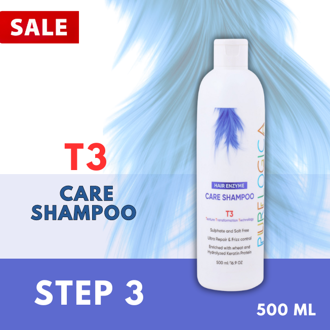 T3 Care Shampoo 500ml- Step 3 Hair Enzyme Service Kit