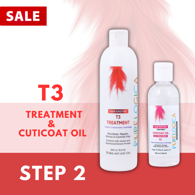 T3 Enzyme Treatment 500ml - Step 2 Hair Enzyme Service Kit