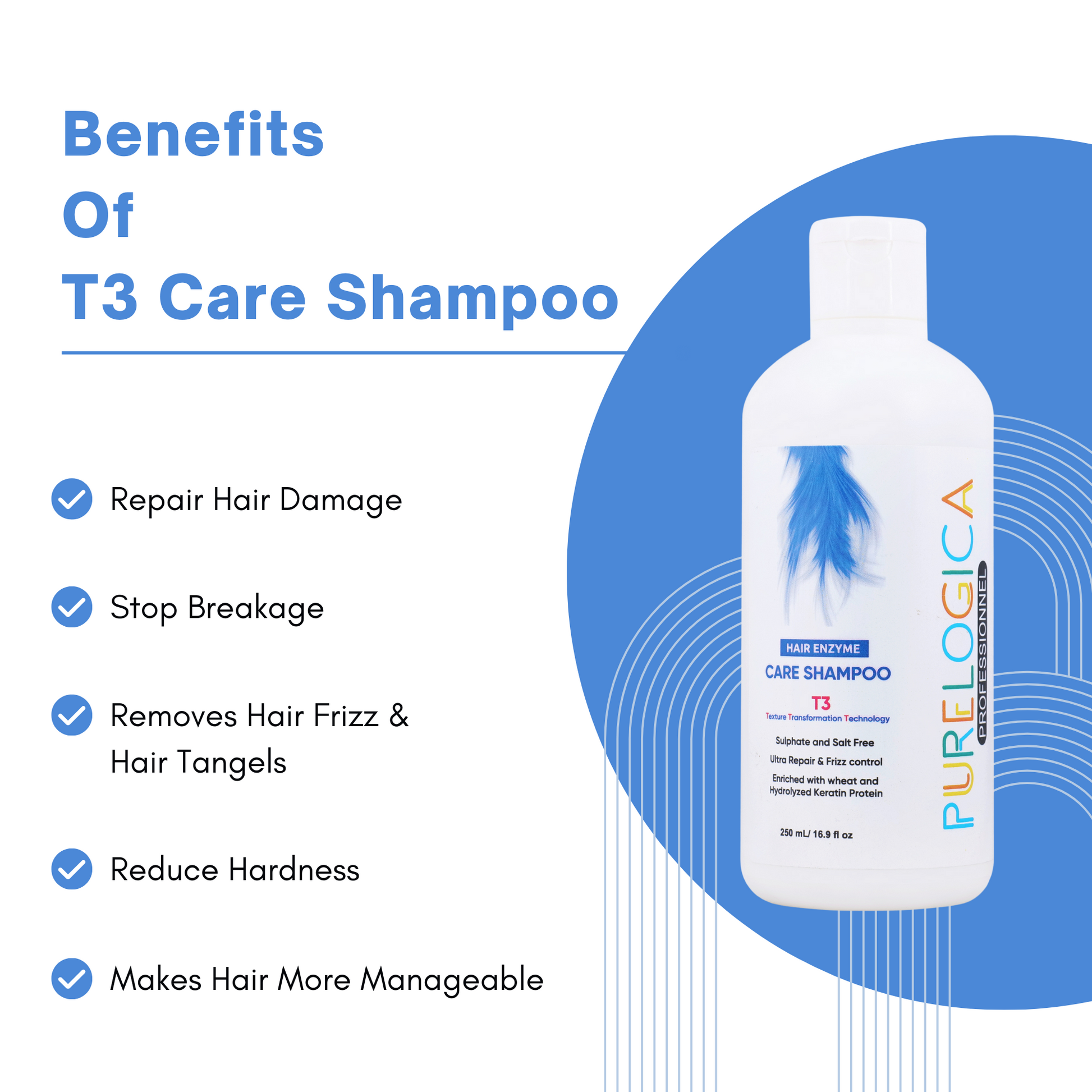 T3 Care Shampoo - 250ml