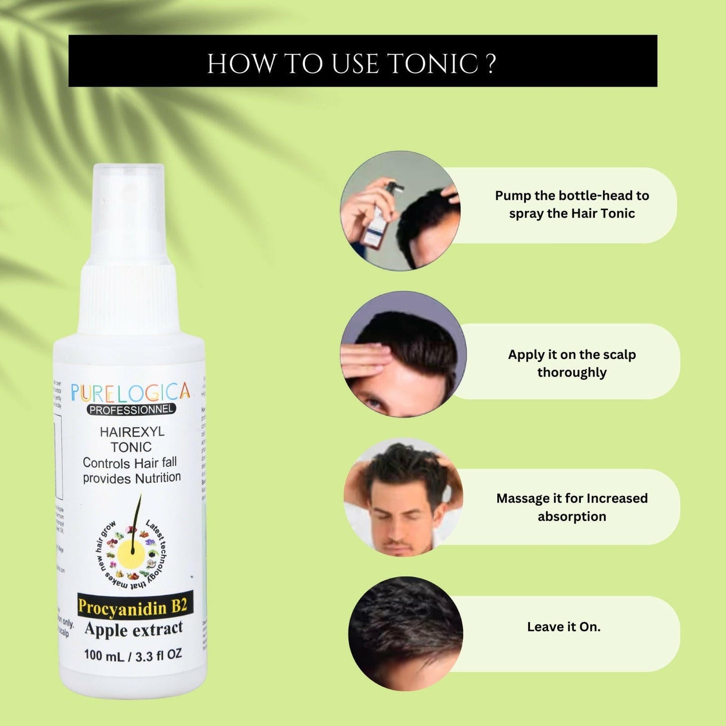 HairExyl - Natural Hair Growth Promoter Tonic